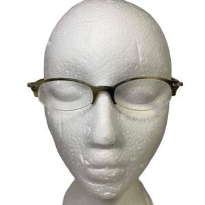 #5288 BRIGHTON WOMEN'S HAND MADE Marble Stainless Steel Eyewear Frames 48-18-140